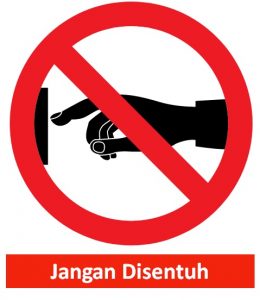 48. Rambu K3 Dilarang Menyentuh
